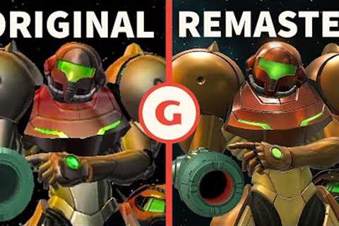 Metroid Prime Remastered vs Original Graphics Comparison