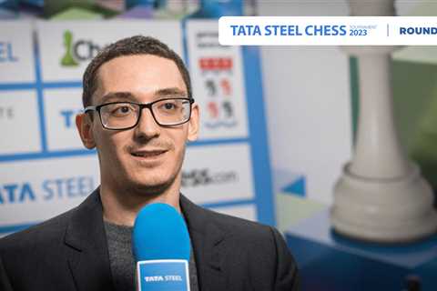 Caruana Defeats Swashbuckling Van Foreest to Join Leaders