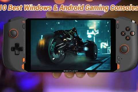 Best Android & Windows Handheld Game consoles In 2023  - Top 10