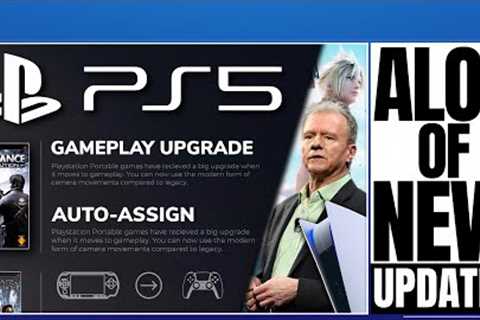 PLAYSTATION 5 ( PS5 ) - NEW PS5 BACKWARDS COMPATIBILITY UPDATE NOW LIVE /  PS5 SSD SPEED BEING HELD…