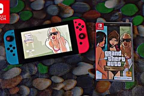 GTA TRILOGY DEFINITIVE EDITION NINTENDO SWITCH REVIEW & GAMEPLAY