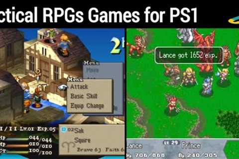 Top 15 Best Tactical RPGs Games for PS1