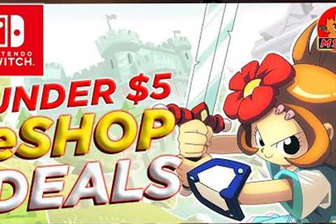 NEW Nintendo Switch eSHOP Sale This Week | Best UNDER $5 Switch eSHOP Deals 2023