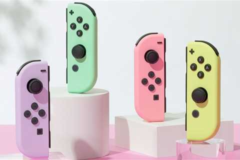 Nintendo Announces Collection of Pastel Coloured Switch Joy-Cons