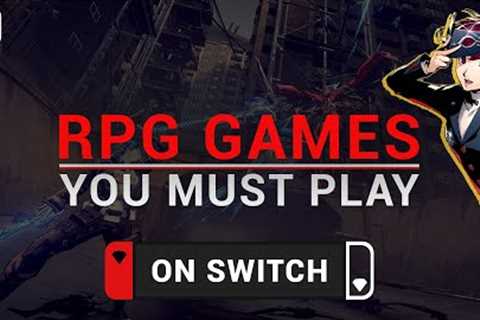 RPG GAMES On SWITCH You MUST Play (2023)