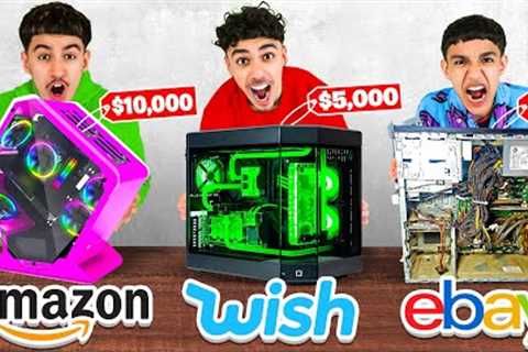 We Tested Gaming PC''s From Different Websites To Play Fortnite! (Amazon, Ebay, Wish)