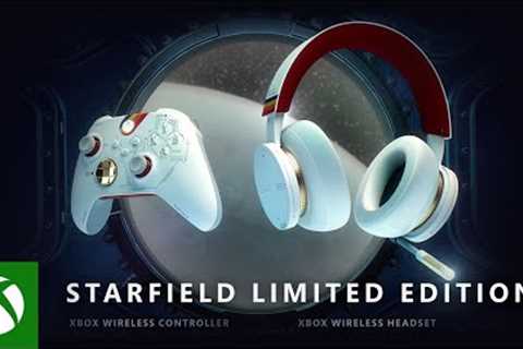 Starfield Limited Edition Xbox Wireless Controller and Headset