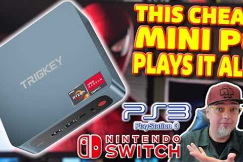 This CHEAP Mini Gaming PC Plays It ALL! Nintendo Switch & More! The Trigkey S5 Review!