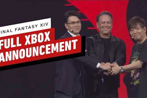 Final Fantasy 14: Full Xbox Announcement