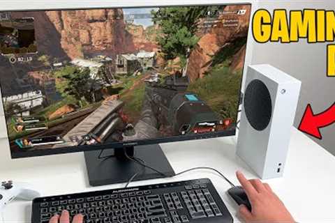 Xbox Series S as a Budget Gaming PC - 4K 120 FPS with Innocn 27 Monitor