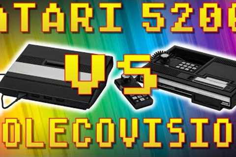 Retro Gaming REMATCH: Atari 5200 vs. ColecoVision! *39* Games Compared!