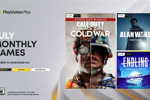 PlayStation Plus Monthly Games for July: Call of Duty: Black Ops Cold War, Alan Wake Remastered,..