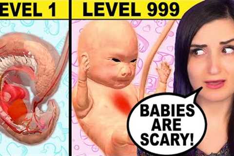 Pregnant Woman Plays Pregnancy APP GAMES That Scare Her