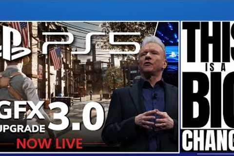 PLAYSTATION 5 - CONFIRMED ! LIVE TODAY - GRAPHICS UPGRADE 3.0 ! / PS5 120 FPS WITH RAYTRACING NEWS!…