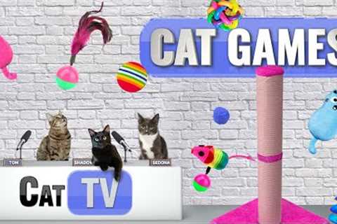 CAT Games | Ultimate Cat Toy Compilation Vol 2 🧸🎾🪶🧵🐭🎡🏐 | Cat TV | Cat Toy Videos For Cats to ..