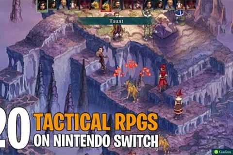 Top 20 Best Nintendo Switch Turn-Based Tactical RPGs 2023 Edition