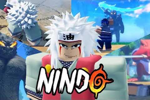 The NEW Roblox Anime Naruto Game Nindo Combat Mechanics & Bosses