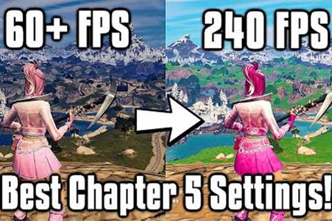 Fortnite Chapter 5 Settings Guide! - FPS Boost, Colorblind Modes, & More!