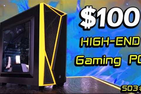 Turning $100 into a HIGH-END Gaming PC - S3:E3 Lucky Meets Unlucky