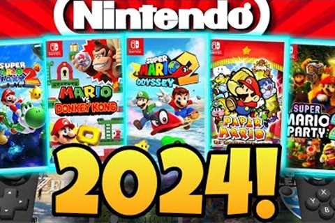 Mario Games on Nintendo Switch in 2024 Are Exciting!