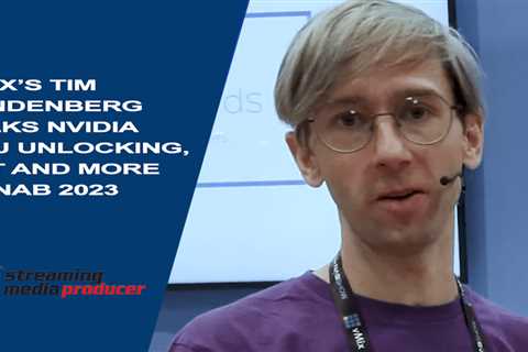 NAB 2023: vMix's Tim Vandenberg Talks NVIDIA GPU Unlocking, SRT, and vMix 26