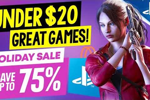 13 AMAZING PSN Game Deals UNDER $20! PSN HOLIDAY SALE 2023 Great CHEAPER PS4/PS5 Games to Buy!