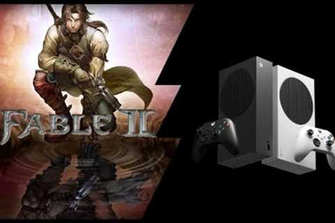 Xbox Series S | Fable 2 | Backwards compatible test