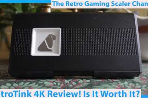 RetroTink 4K Review! From Arcade Boards to Retro Gaming Consoles! A Brand New 4K Scaler