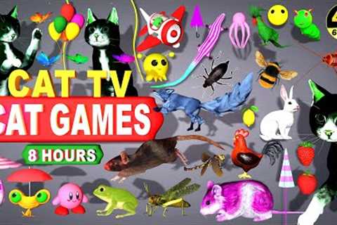 CAT GAMES | ULTIMATE CAT GAMES OFFICIAL PUPULAR VIDEOS BEST SCENES COMPILATION FOR CATS | CAT TV