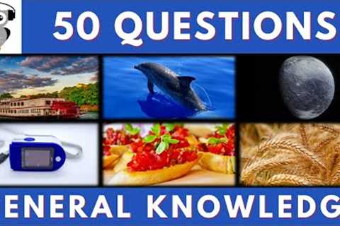 General Knowledge Quiz Trivia | 50 Questions | Do You Know | Pub Quiz #quiz #trivia