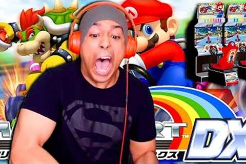 NEVER PLAYED THIS GAME ON THE CHANNEL!! [MARIO KART ARCADE GP DX]