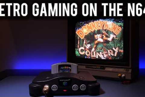 Playing Retro Emulators on the Nintendo 64