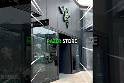 I visited 1 of only 11 Razer gaming stores! @razer