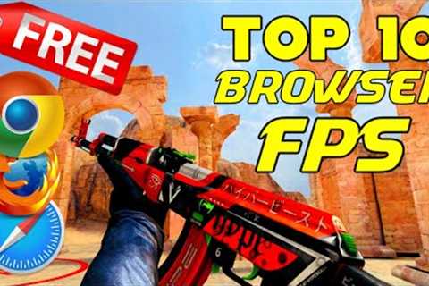 TOP 10 FREE Browser FPS Games in 2021 | Low End PC/Laptops🔥 (No Download, Just Click and Play)