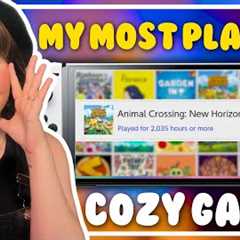 My TOP 10 MOST Played Cozy Games🌱  | Nintendo Switch + PC