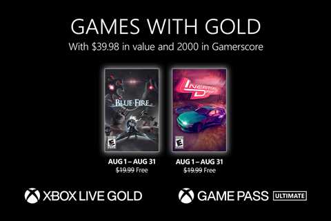 New Games with Gold for August 2023