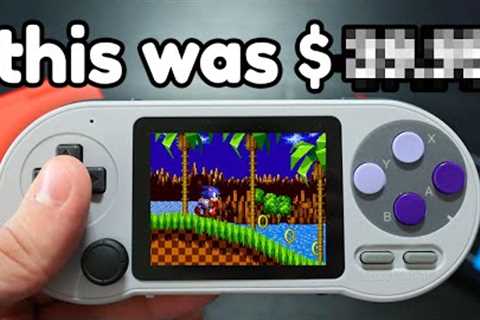 I bought cursed knock off portable game consoles