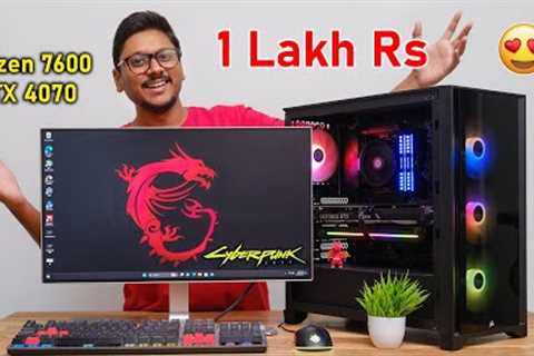 1 Lakh Rs Dream Gaming PC 2023 😍 Epic MSI Build !!