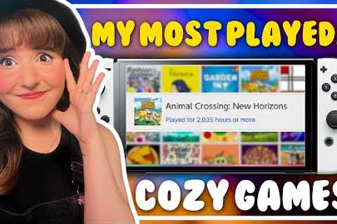 My TOP 10 MOST Played Cozy Games🌱  | Nintendo Switch + PC