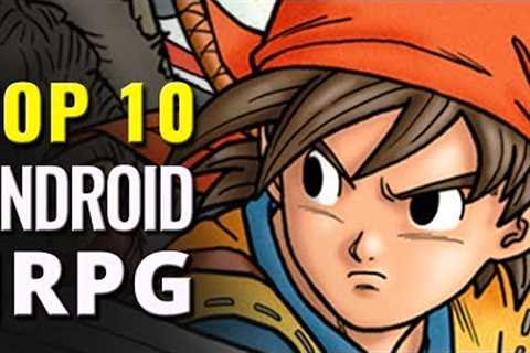 Top 10 Android JRPG Games |  Best Japanese role-playing mobile games