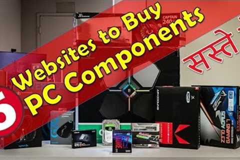 Top 5 Best Websites to Buy PC Components Parts gaming components computer peripherals in India