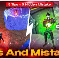5 New Game  Changing Tricks vs 5 Common Mistakes Tips And Tricks || How To Become Pro In Free Fire