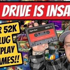 This Drive Is INSANE! Over 52K Plug N Play Games! Just Connect To PC!