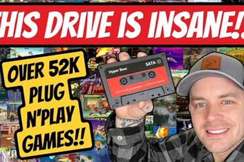 This Drive Is INSANE! Over 52K Plug N Play Games! Just Connect To PC!