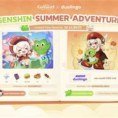 Genshin Impact teams up with Duolingo for exclusive rewards