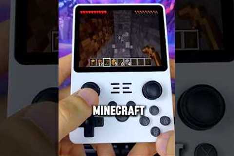 The game you’ve all be waiting for… #Minecraft #retrogaming #gaming #pocketconsole #giftideas