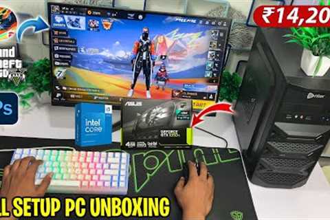 Powerful Gaming PC Build Under 15k | i5 + 1050ti 4gb graphic card complete setup for free fire GTA 5