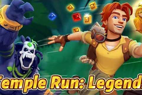 Temple Run: Legends | First Gameplay | Apple Arcade (New Game)