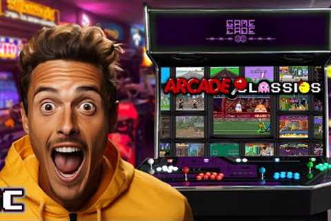 BEST 50 ARCADE MACHINE ✅- GAMECADE - THE ULTIMATE HOME ARCADE! - HUGE ARCADE CABINET - MASSIVE SPEC