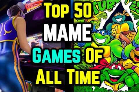 Top 50 MAME Games: A Timeless Arcade Adventure